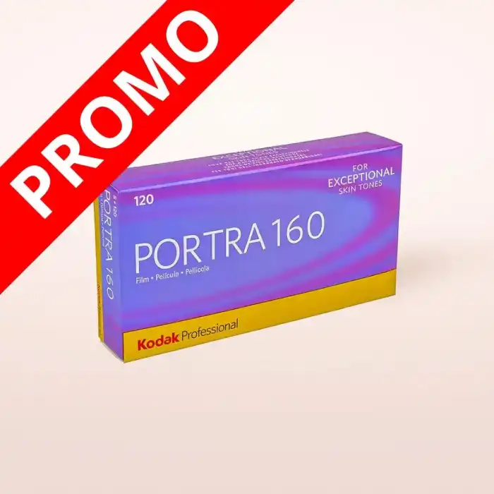 PACK KODAK PORTRA 160 (120mm) Films périmés