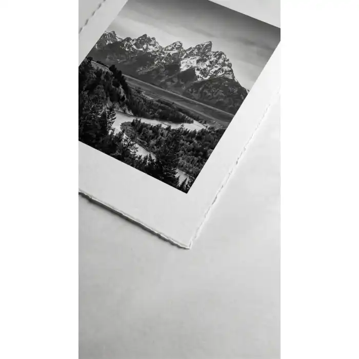 TIRAGE SUR PAPIER FRANGÉ