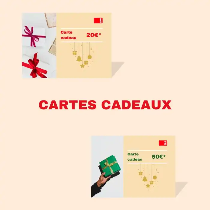 Cartes cadeaux
