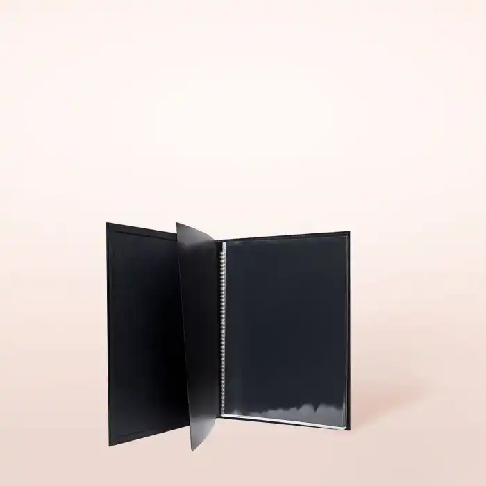 Book à spirale 30x42cm et 20 pages rechargeables
