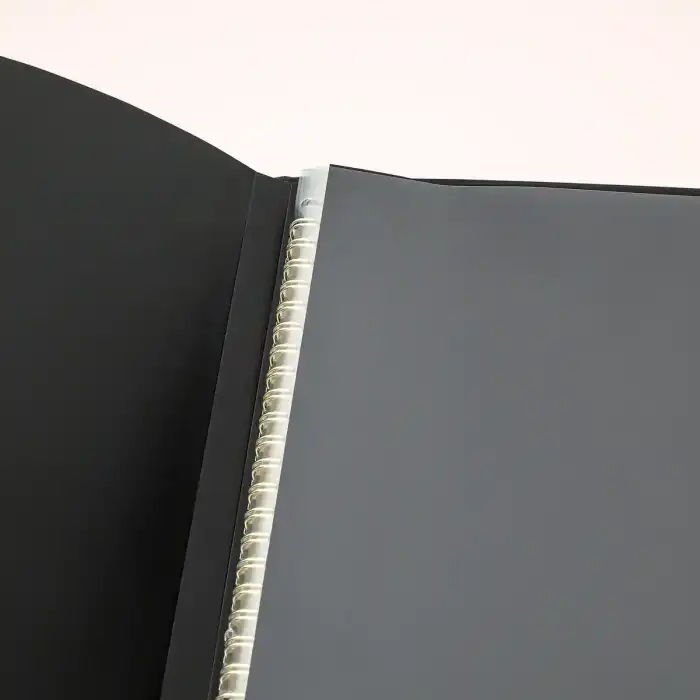 Book à spirale 30x42cm et 20 pages rechargeables
