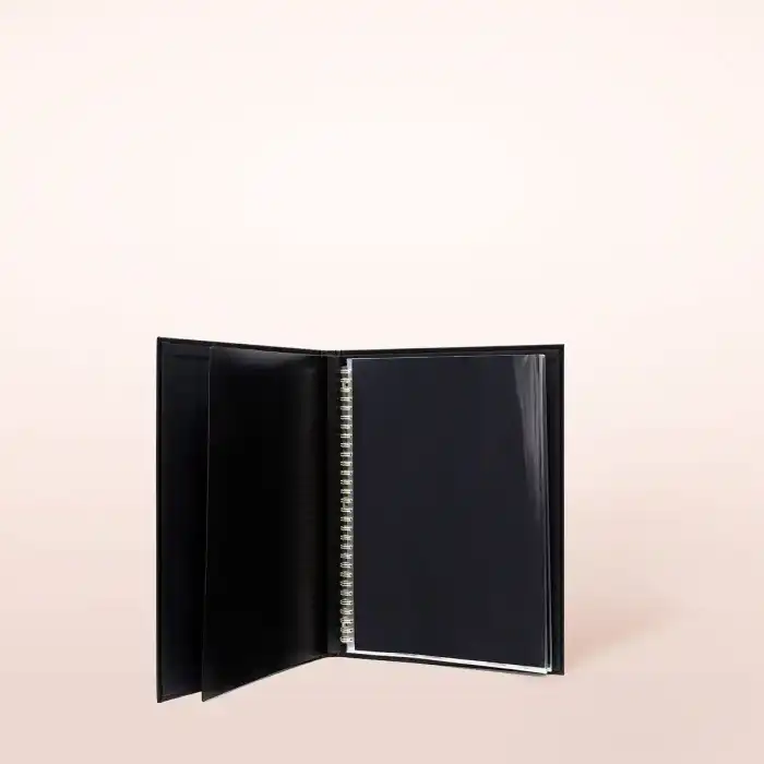 Book à spirale 21x30cm et 20 pages rechargeables