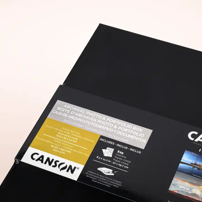 Coffret A4 + et 25 feuilles papier cristal